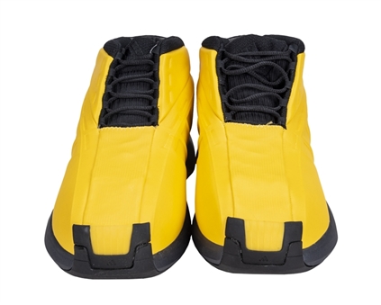 Adidas "The Kobe" Sunshine Colored Developmental Sample Pair of Sneakers - November 8, 1999